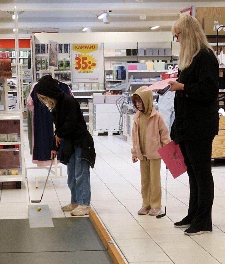 prova på bangolf